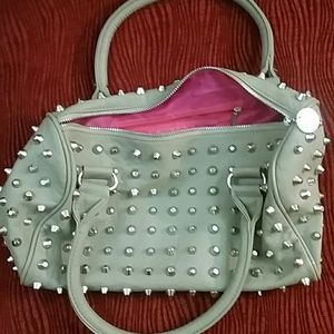 Rivet Studded Purse Handbag medium size Rampage